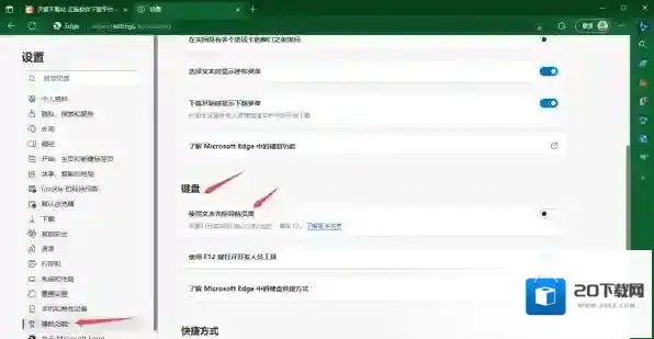 Edge浏览器导航