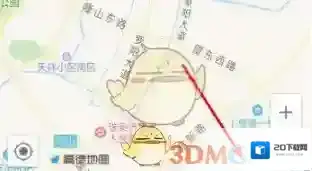 高德地图点击