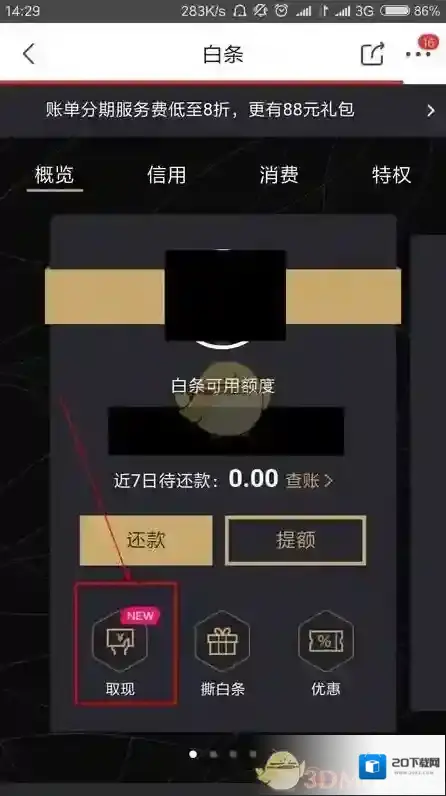 京东白条点击
