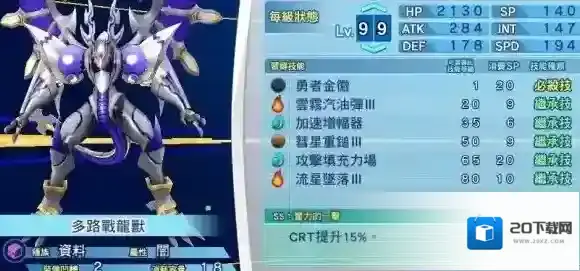 数码宝贝多路战龙兽PVP怎么打 多路战龙兽PVP技能阵容推荐
