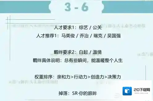 恋与制作人白起拍摄副本第三章3