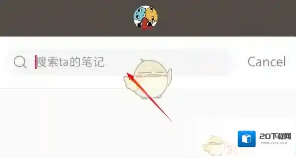 小红书输入关键词