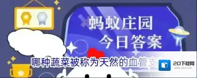 哪种蔬菜被称为天然的血管支架